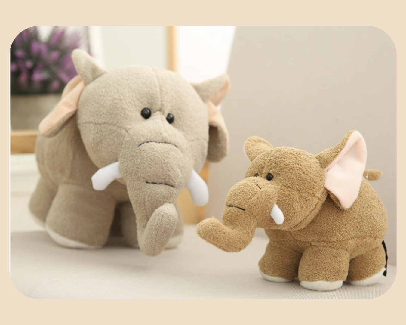Wild & Little Ollie de Olifant - Een zachte vriend voor eindeloze knuffels
