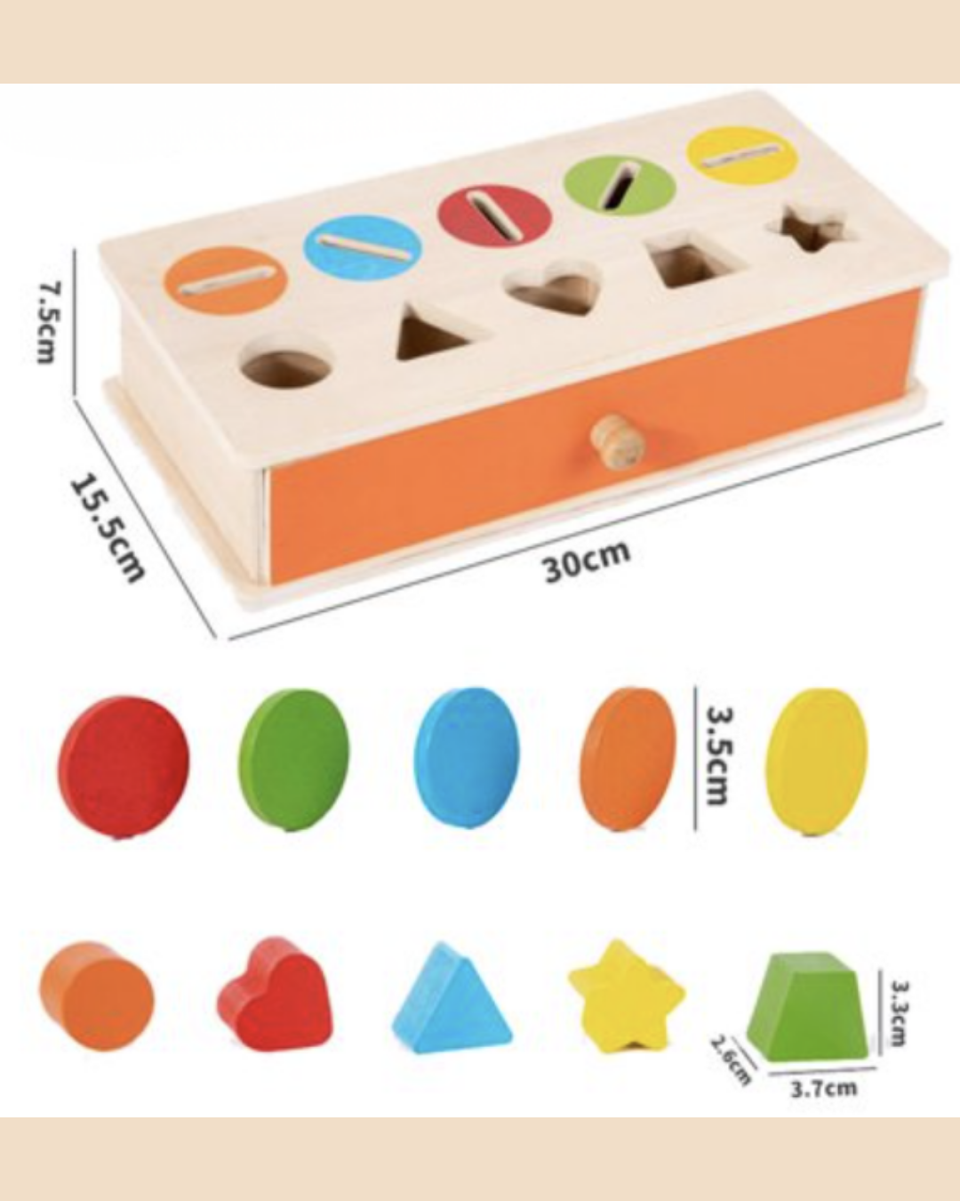 Wild & Little Drop & Sorteer - Muntjes gooien en vormen sorteren