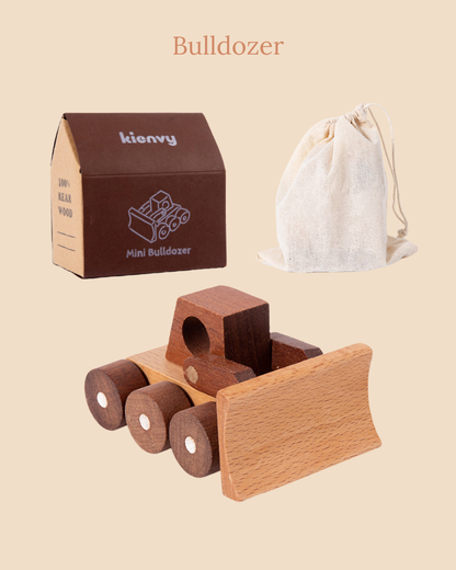 Wild & Little Houten Voertuigen - Bouw je eigen wagenpark