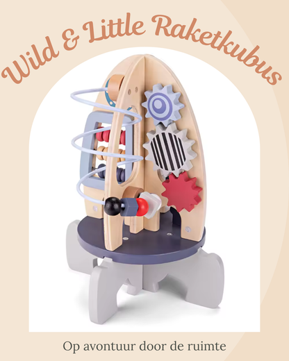 Wild & Little Raketkubus - Op avontuur door de ruimte