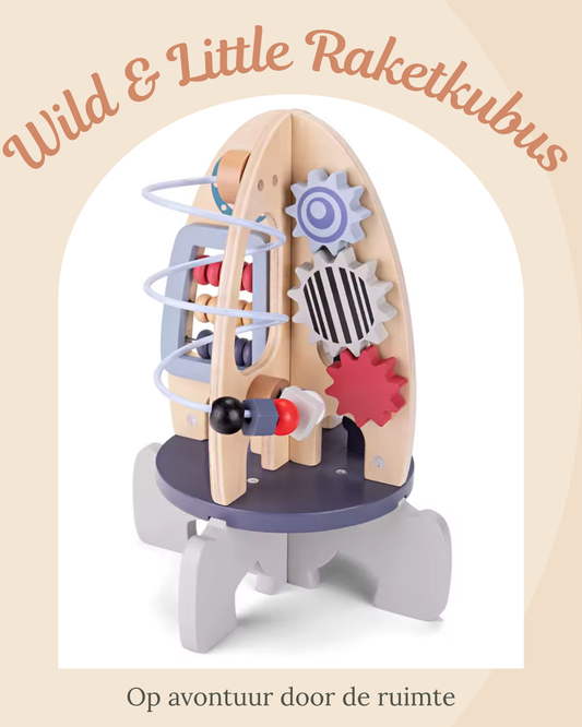 Wild & Little Raketkubus - Op avontuur door de ruimte