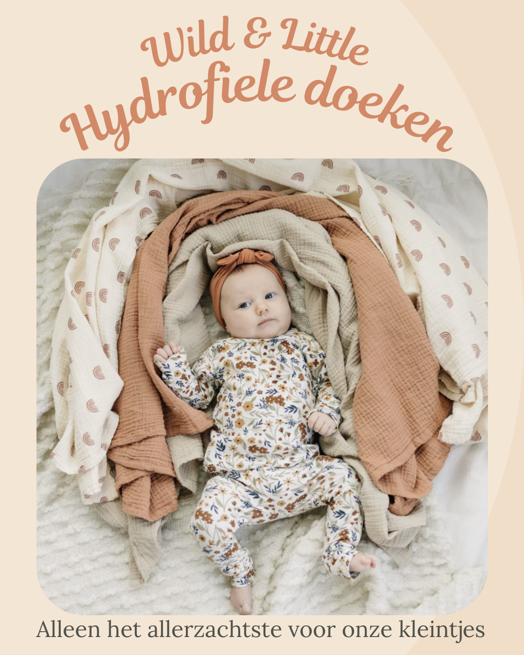 Wild & Little Hydrofiele Doeken - Eén doek, eindeloze mogelijkheden