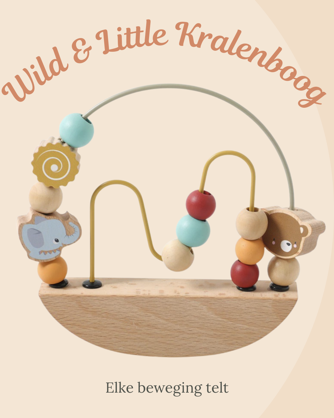 Wild & Little Kralenboog - elke beweging telt