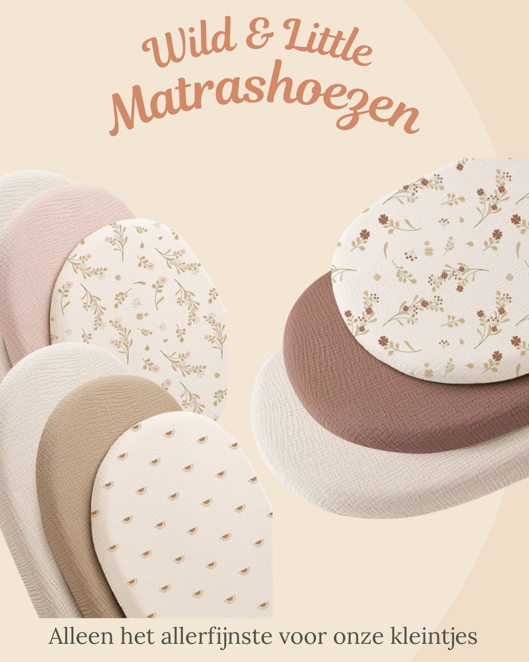 Wild & Little Hoeslakens - Zacht slapen, veilig dromen