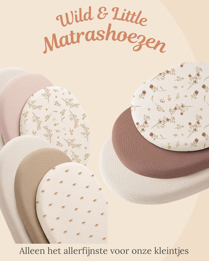 Wild & Little Hoeslakens - Zacht slapen, veilig dromen