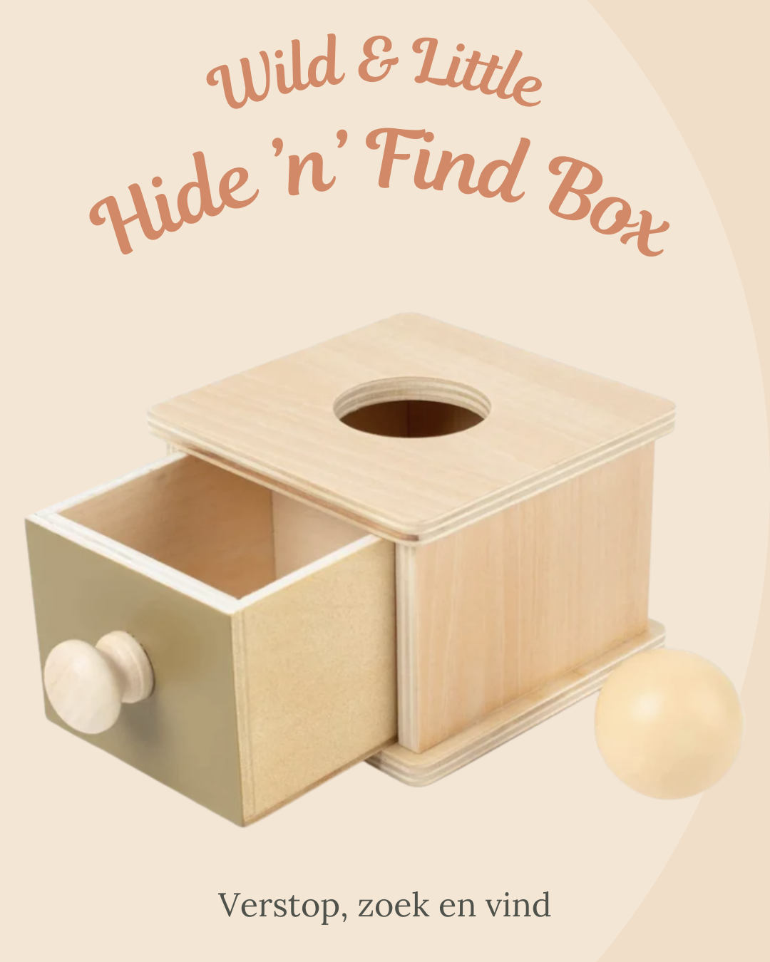 Wild & Little Hide ’n Find Box - Verstop, zoek en vind