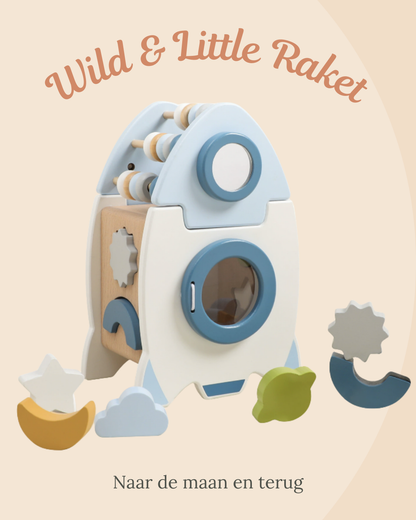 Wild & Little Raket - Naar de maan en terug
