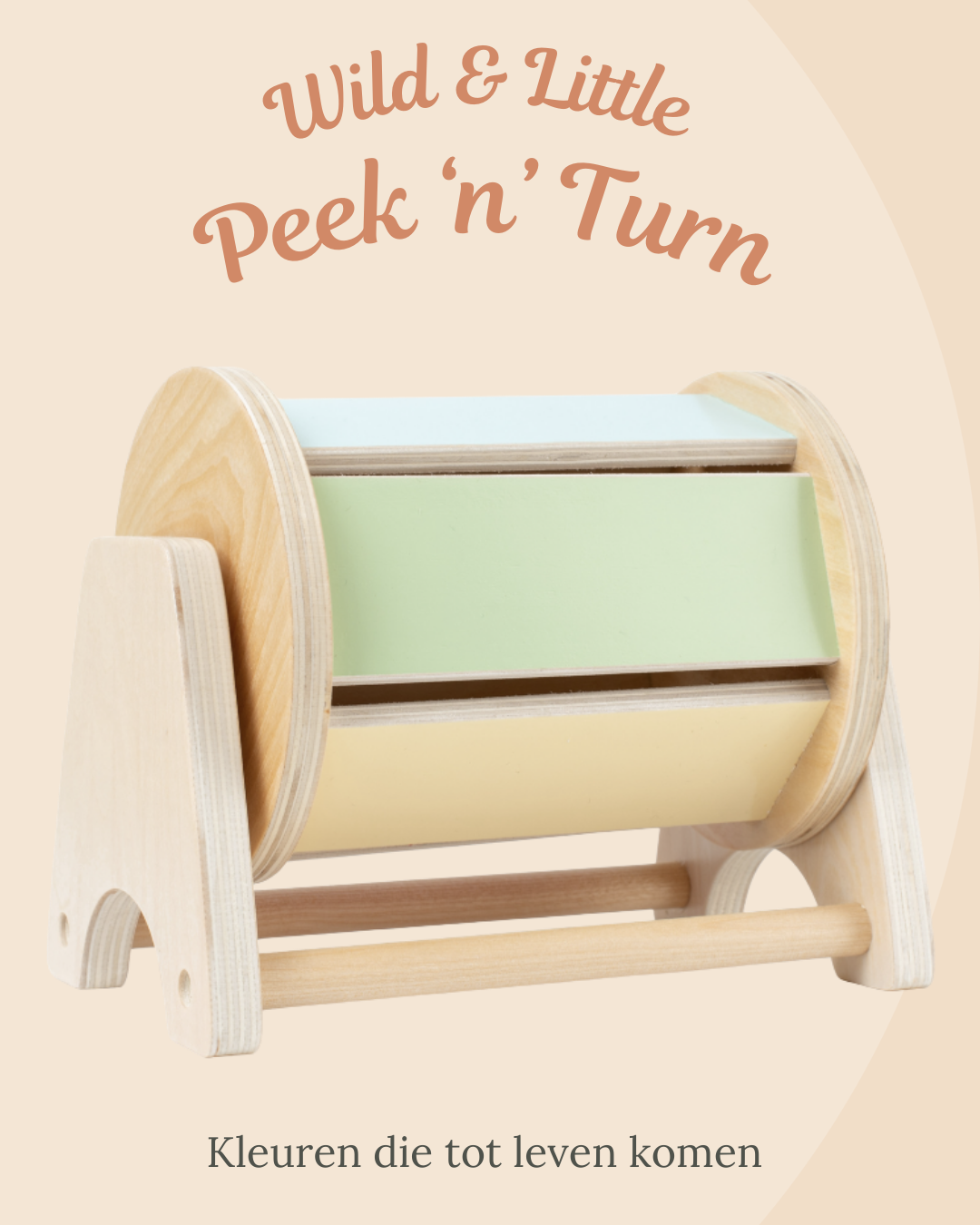 Wild & Little Peek ‘n’ Turn - Kleuren die tot leven komen