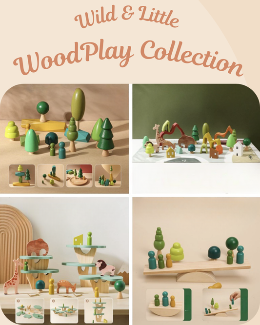 Wild & Little WoodPlay Collection - Bouw je eigen wereld