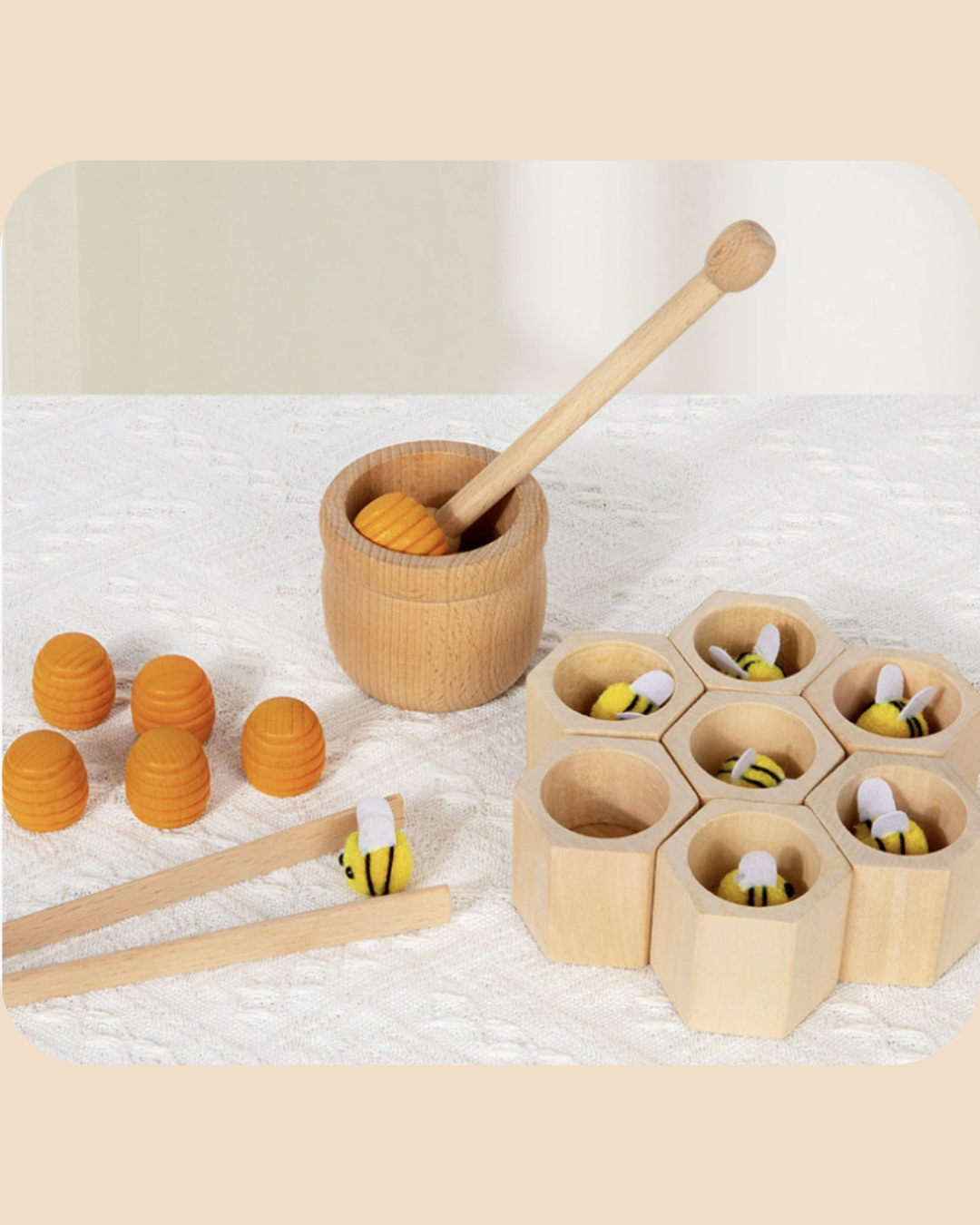 Wild & Little BeeHome - Bijtjes vangen en fijne motoriek ontwikkelen