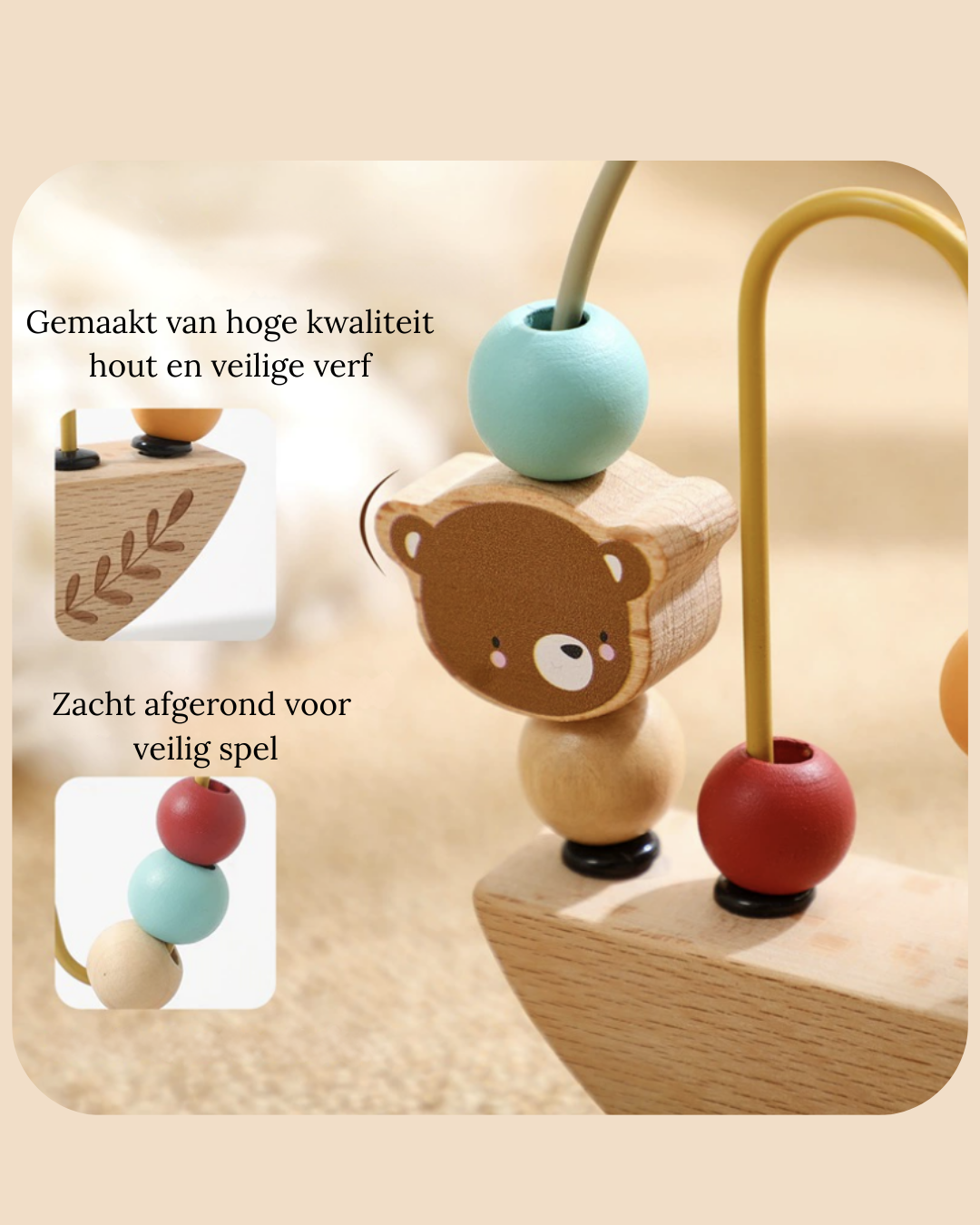 Wild & Little Kralenboog - elke beweging telt