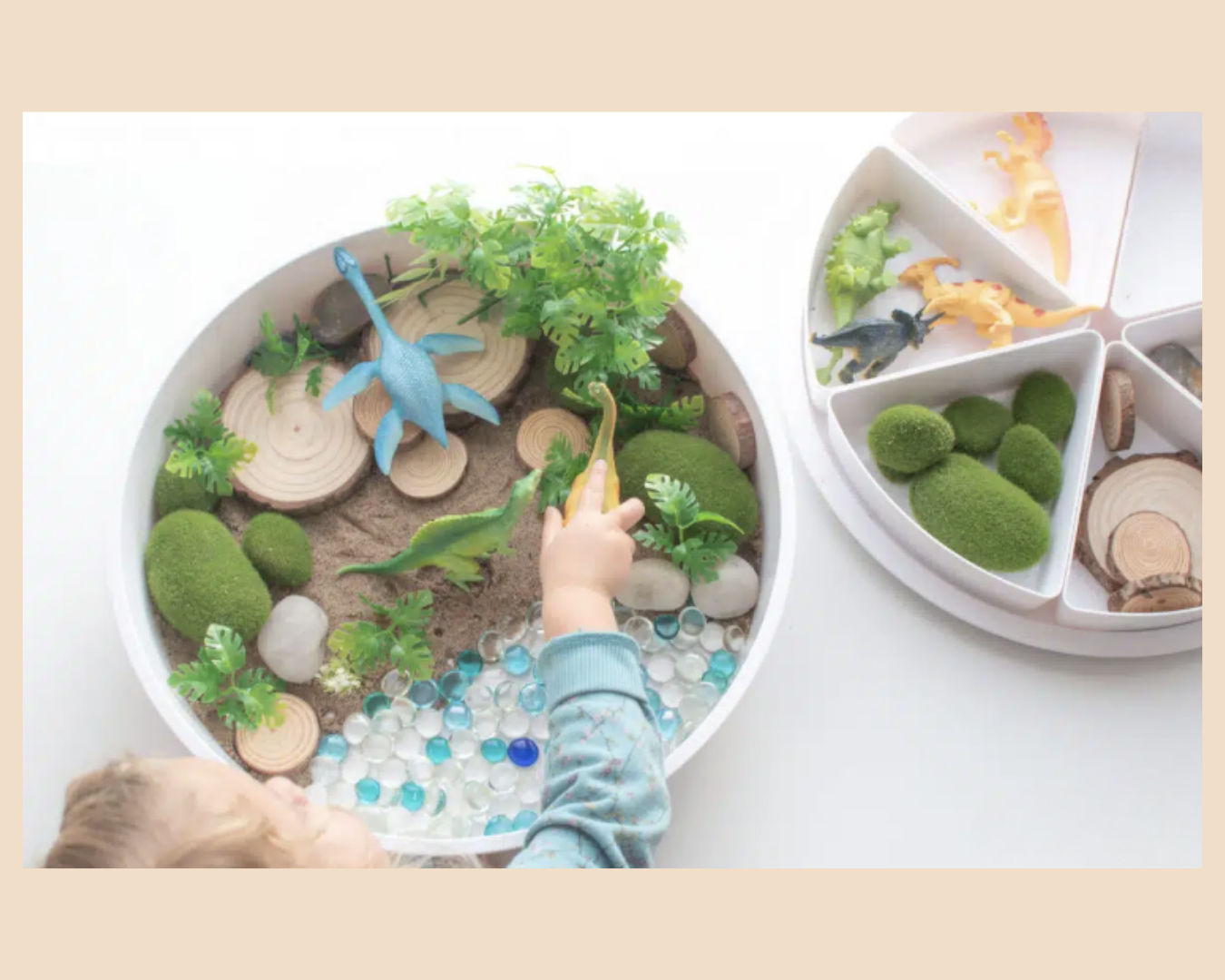 Wild & Little Play tray - Creatief spelen, zonder rommel