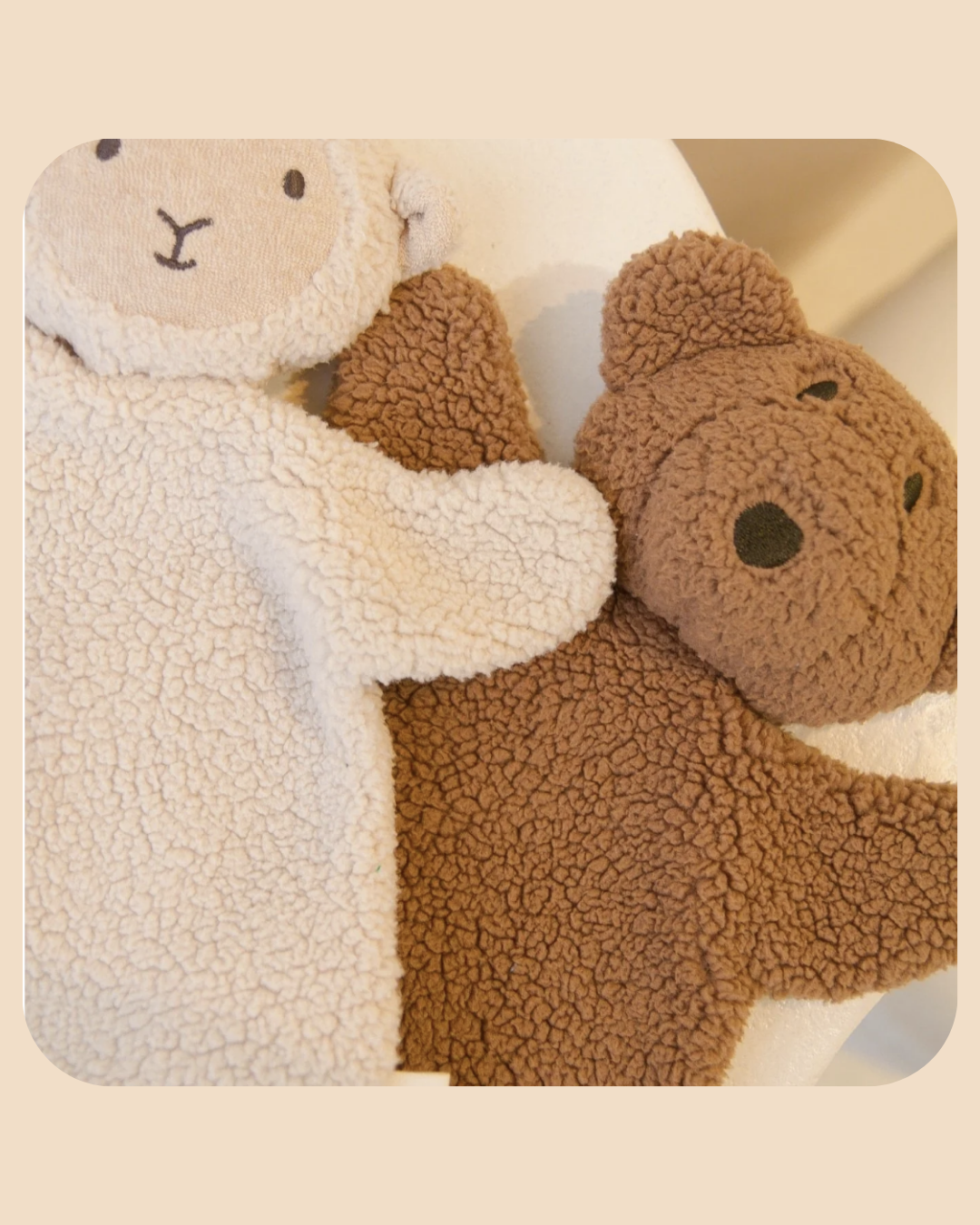 Wild & Little SnuggleBuddy - Eerste vriendjes om vast te houden