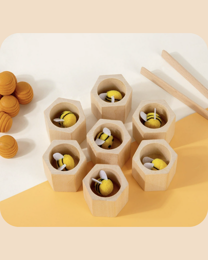 Wild & Little BeeHome - Bijtjes vangen en fijne motoriek ontwikkelen