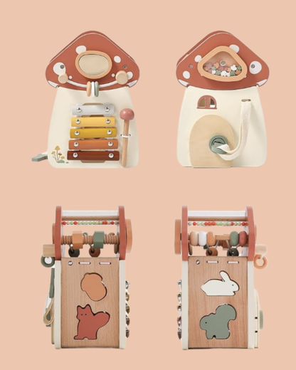 Wild & Little Paddenstoelhuisje - Waar boskabouters wonen