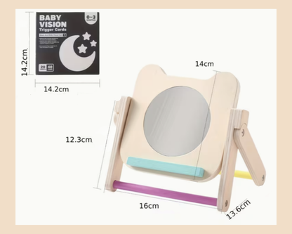 Wild & Little Kijk & Leer – spiegel en contrast voor nieuwsgierige ogen