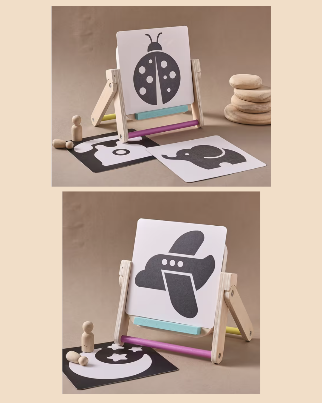 Wild & Little Kijk & Leer – spiegel en contrast voor nieuwsgierige ogen