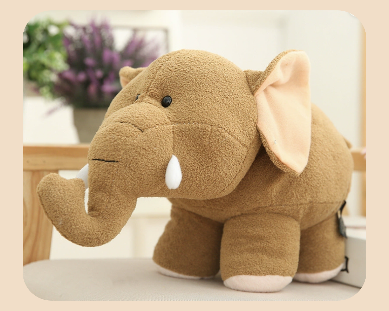 Wild & Little Ollie de Olifant - Een zachte vriend voor eindeloze knuffels