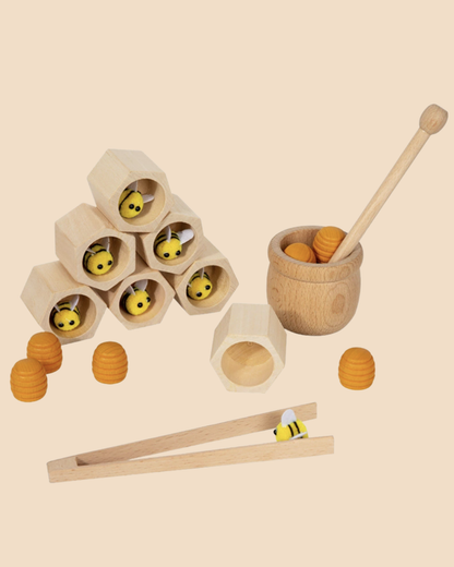 Wild & Little BeeHome - Bijtjes vangen en fijne motoriek ontwikkelen