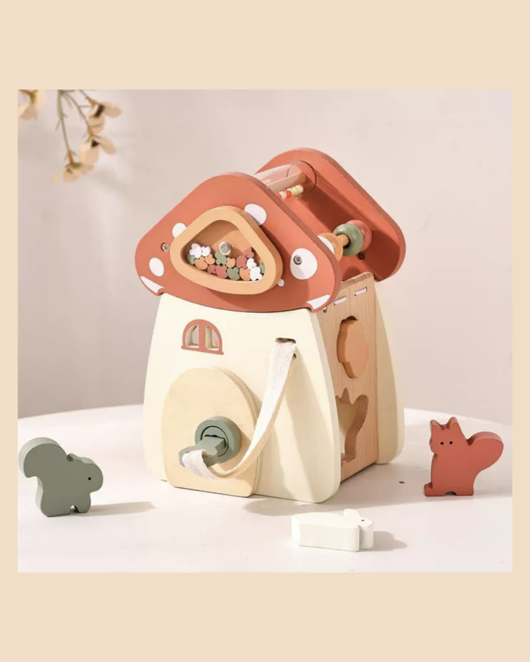 Wild & Little Paddenstoelhuisje - Waar boskabouters wonen