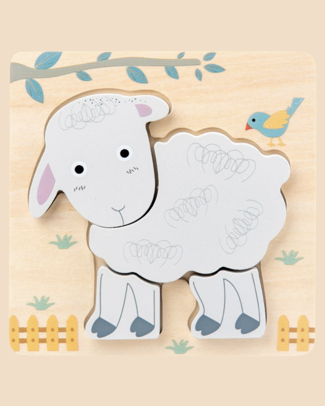 Wild & Little FarmPlay Puzzles - Eerste puzzels met lieve boerderijdieren