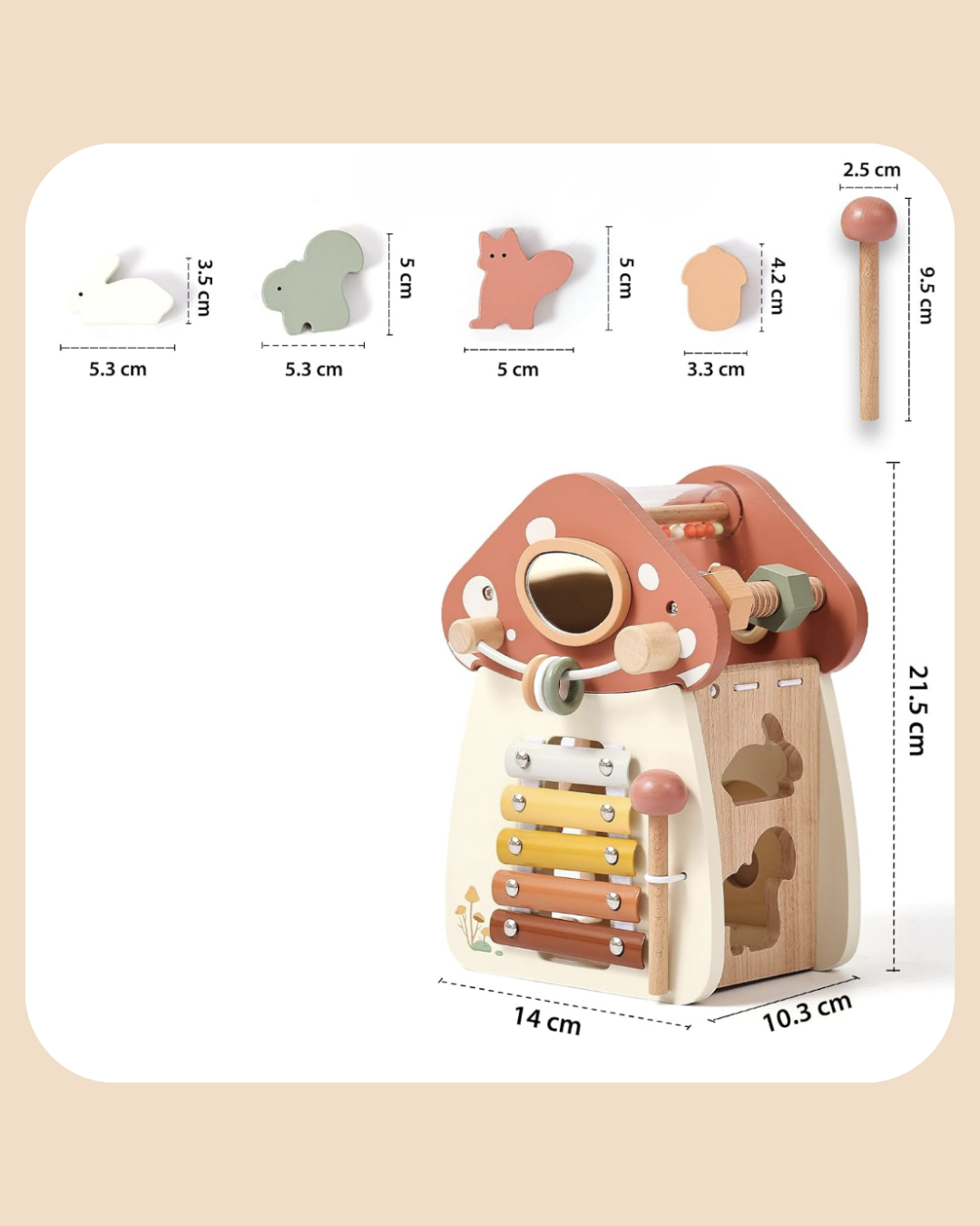 Wild & Little Paddenstoelhuisje - Waar boskabouters wonen