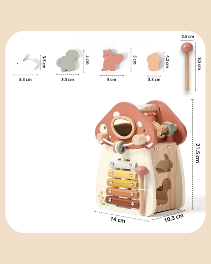 Wild & Little Paddenstoelhuisje - Waar boskabouters wonen